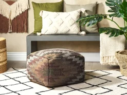 Best Beliani DEEPOR Iuta Multicolore Beige Rosso Multicolore Verde