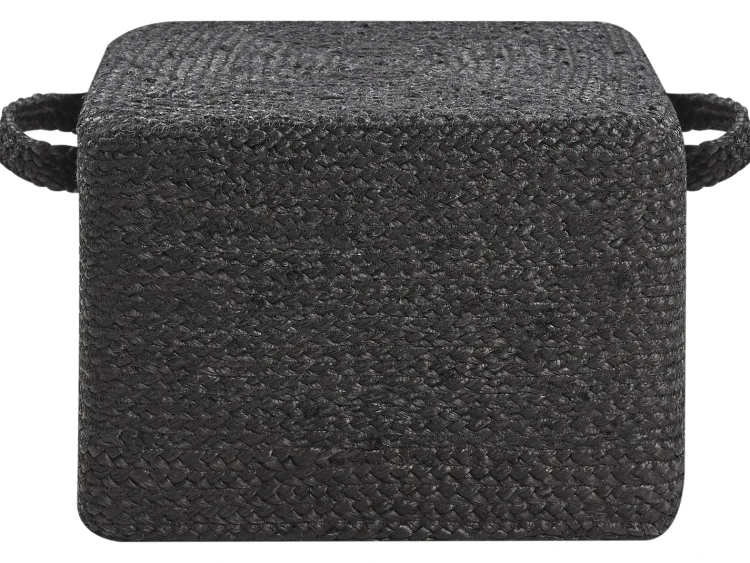 Beliani Pouf DHADAR Iuta Nero