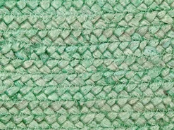 Beliani Pouf DHADAR Iuta Verde