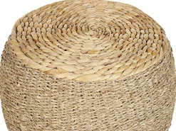 Best Beliani Pouf HAIPHONG Alghe marine Beige Beige Naturale