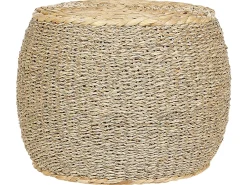 Best Beliani Pouf HAIPHONG Alghe marine Beige Beige Naturale