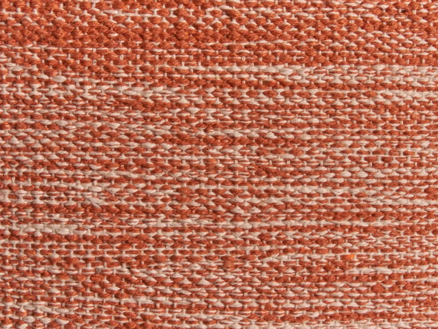 Beliani Pouf HIRRI Cotone Arancione