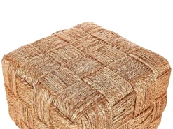 Outlet Beliani Pouf HOSRI Iuta Beige