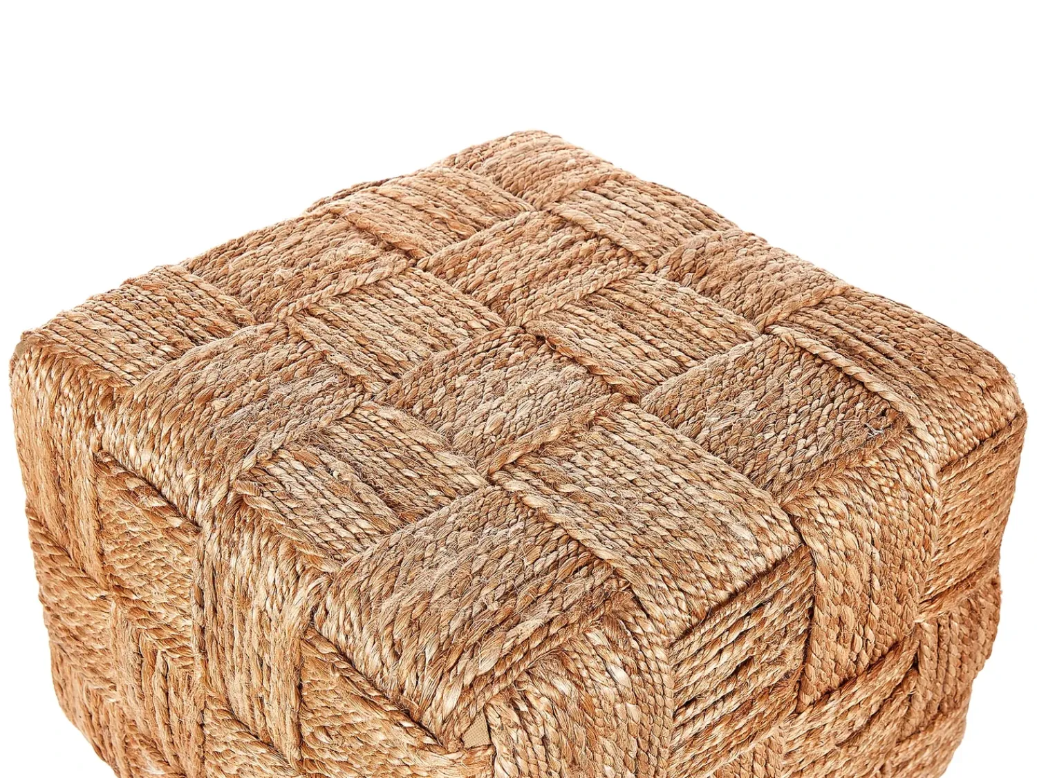 Outlet Beliani Pouf HOSRI Iuta Beige