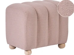 Beliani IDYLLWILD Bouclé Beige Beige Marrone