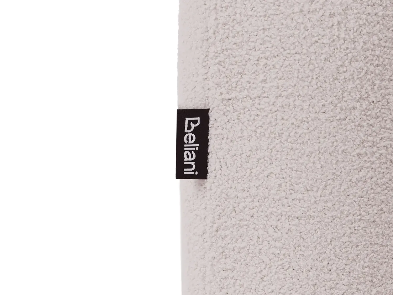 Beliani IDYLLWILD Bouclé Bianco sporco Bianco Marrone