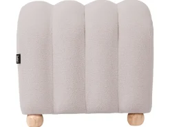 Beliani IDYLLWILD Bouclé Bianco sporco Bianco Marrone
