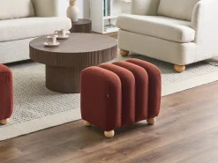 Clearance Beliani IDYLLWILD Bouclé dorato Marrone