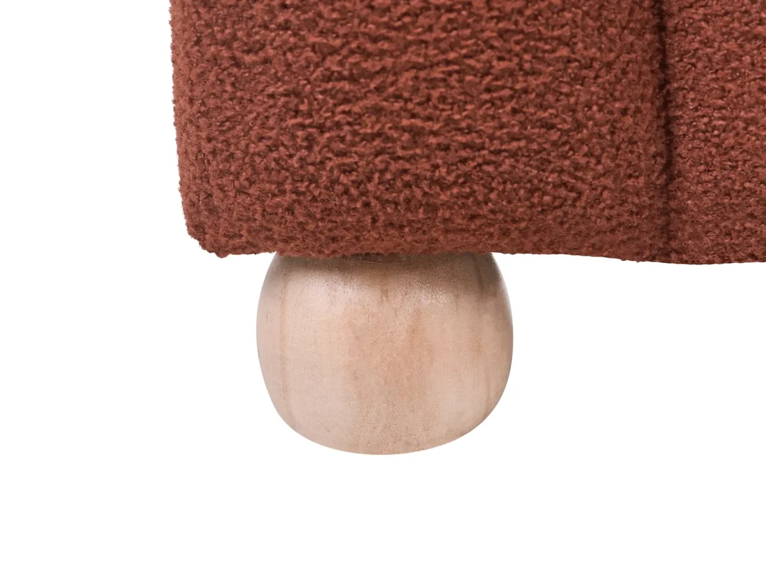 Clearance Beliani IDYLLWILD Bouclé dorato Marrone