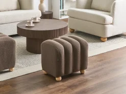 Beliani IDYLLWILD Bouclé Marrone