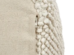 Hot Beliani Pouf JOARA Cotone Beige