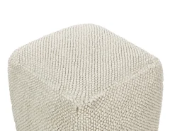 Hot Beliani Pouf JOARA Cotone Beige