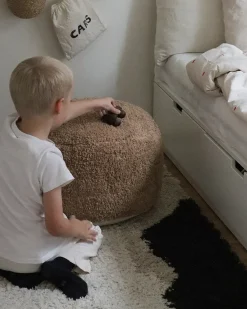 Sale Beliani Pouf KANDHKOT Cotone Marrone