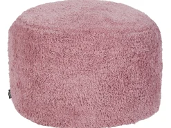 Outlet Beliani Pouf KANDHKOT Cotone Rosa