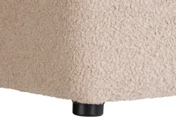Sale Beliani Pouf KANSAS Bouclé Beige
