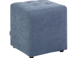 Best Beliani Pouf KANSAS Tessuto Blu