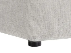 New Beliani Pouf KANSAS Tessuto chiaro Grigio