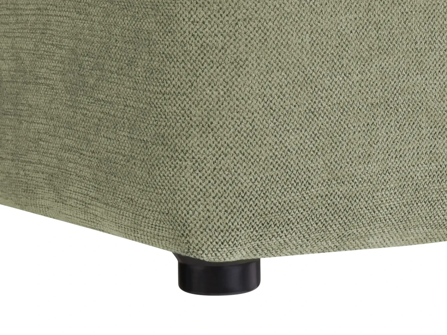 Outlet Beliani Pouf KANSAS Tessuto Verde