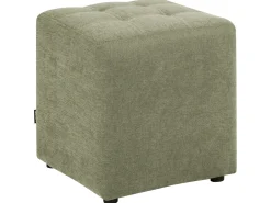 Outlet Beliani Pouf KANSAS Tessuto Verde