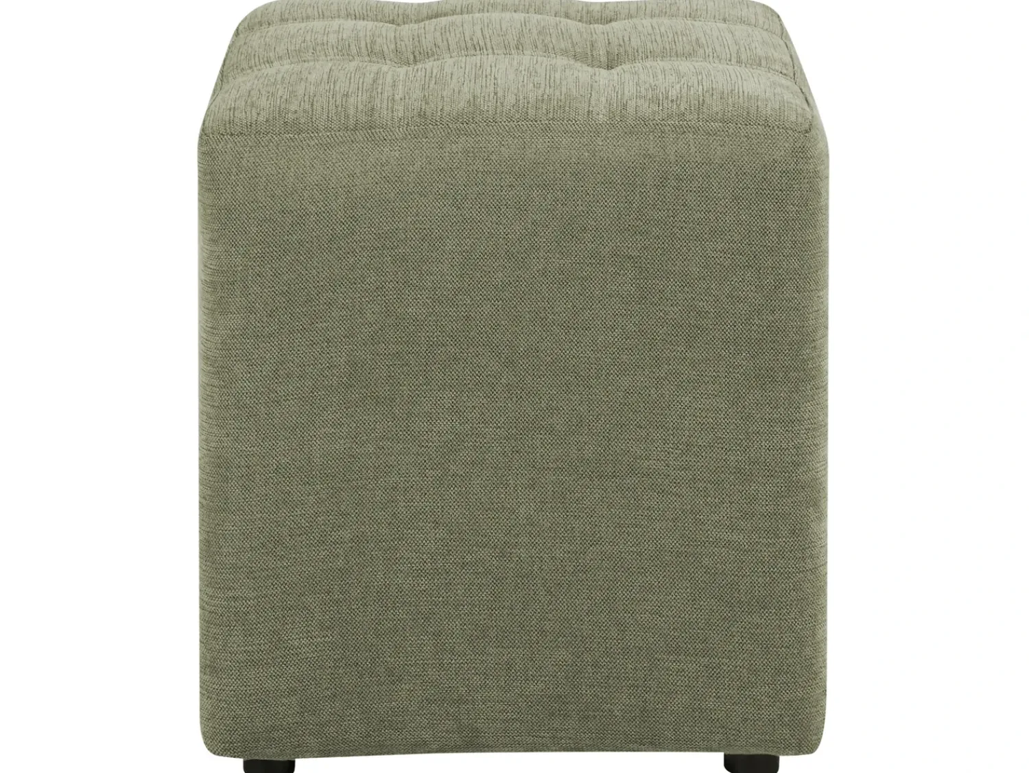 Outlet Beliani Pouf KANSAS Tessuto Verde