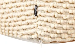 Best Beliani Pouf KINGRI Cotone chiaro Beige
