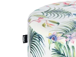 Online Beliani Pouf LOVETT Velluto Multicolore