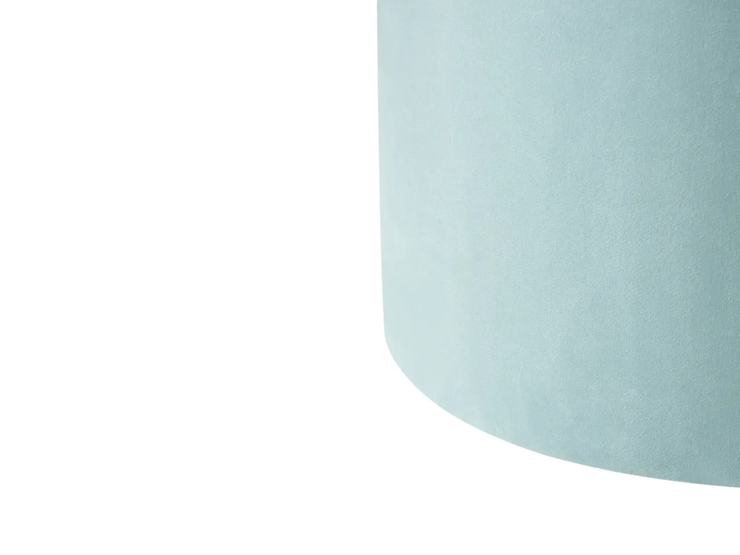 Clearance Beliani Pouf LOVETT Velluto menta Verde