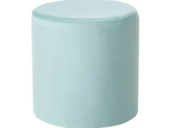 Clearance Beliani Pouf LOVETT Velluto menta Verde