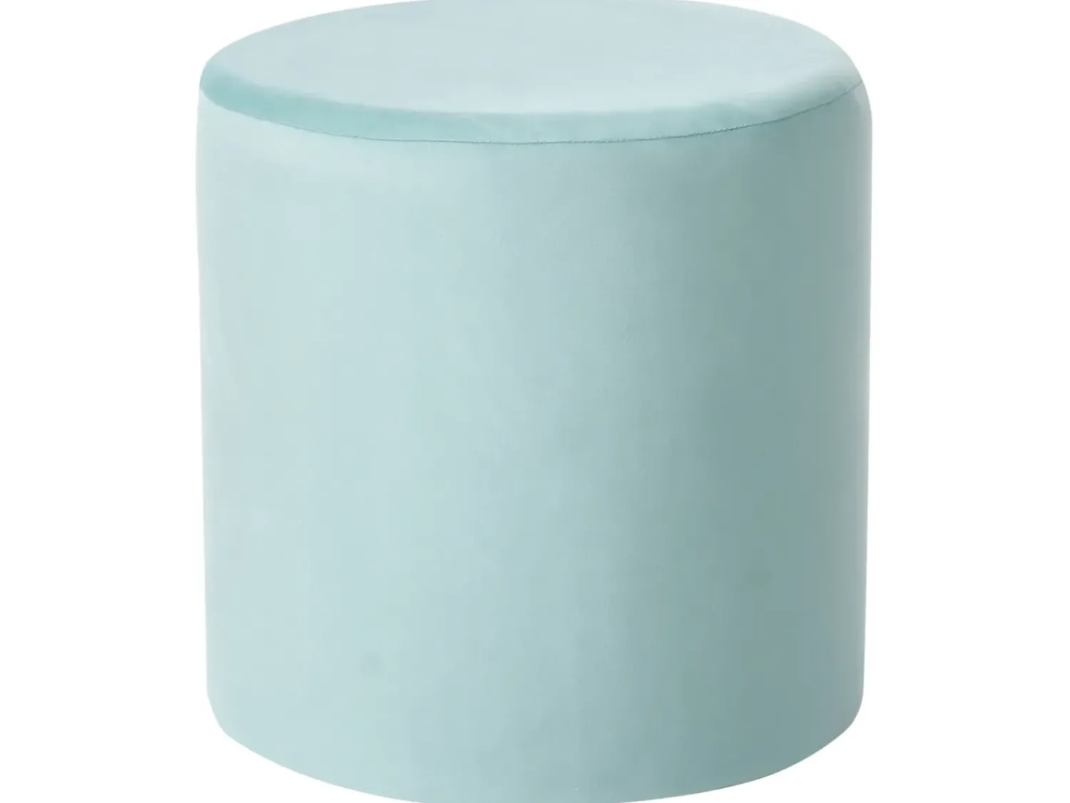 Clearance Beliani Pouf LOVETT Velluto menta Verde