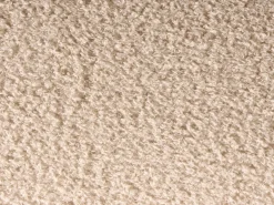 Outlet Beliani Pouf MANCOS Bouclé Beige