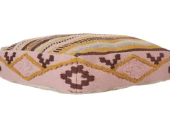 Beliani Pouf MAPLE Cotone Multicolore