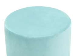Outlet Beliani Pouf MILLEN Velluto menta Verde