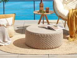Best Beliani Pouf MITHI Beige