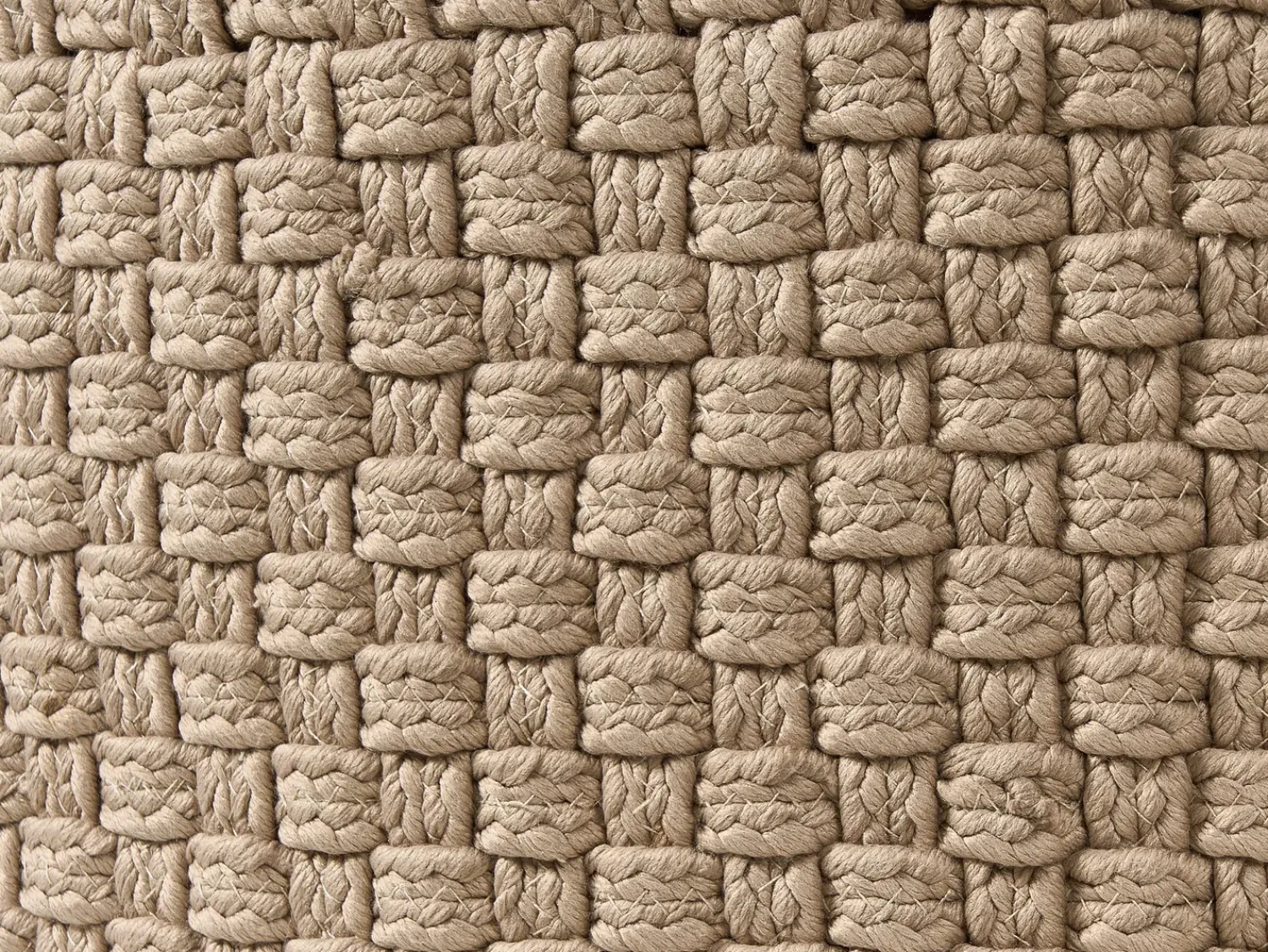 Best Beliani Pouf MITHI Beige