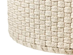 Discount Beliani Pouf MITHI chiaro Beige