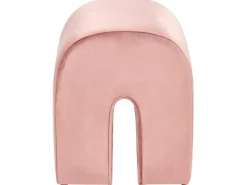 Sale Beliani Pouf MODOC Velluto Rosa