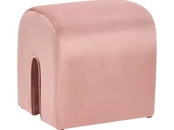 Sale Beliani Pouf MODOC Velluto Rosa