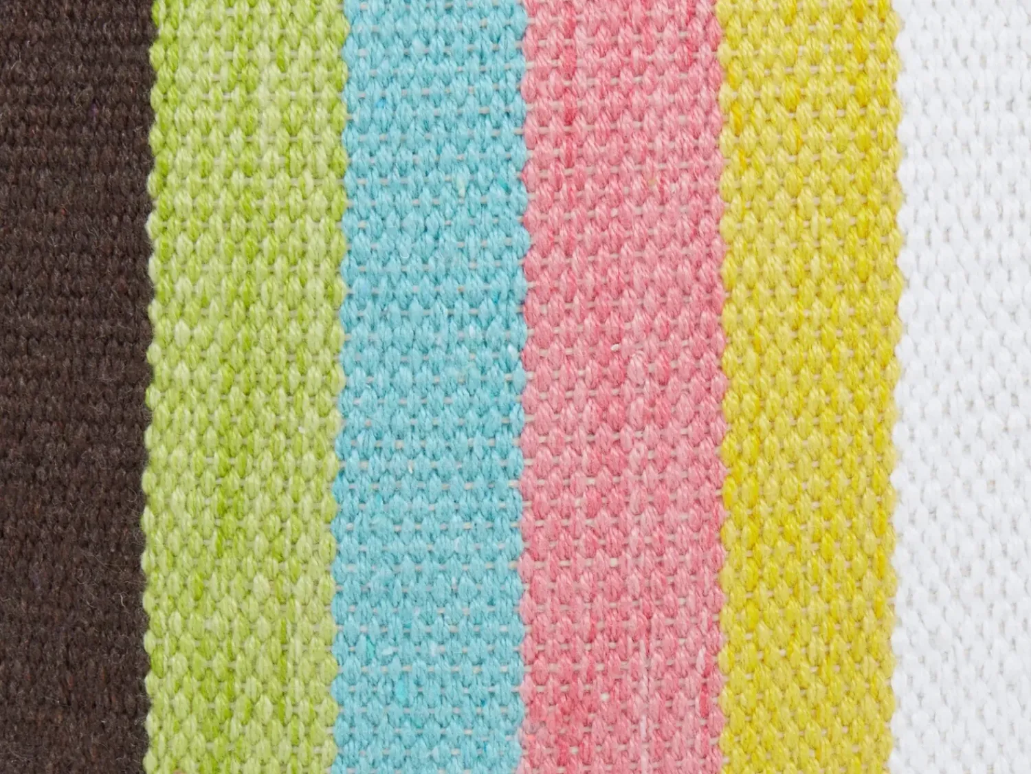 Hot Beliani Pouf MONEASA Cotone Multicolore