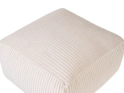 Sale Beliani Pouf MUKKI Cotone Beige