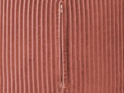 Discount Beliani Pouf MUKKI Cotone chiaro Rosso