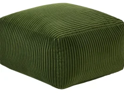 Discount Beliani Pouf MUKKI Cotone scuro Verde