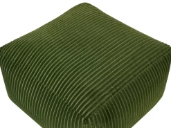 Discount Beliani Pouf MUKKI Cotone scuro Verde