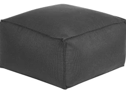 New Beliani Pouf MUKKI Tessuto Nero