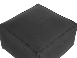 New Beliani Pouf MUKKI Tessuto Nero