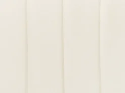 Discount Beliani Pouf MURIETTA Velluto sporco Bianco