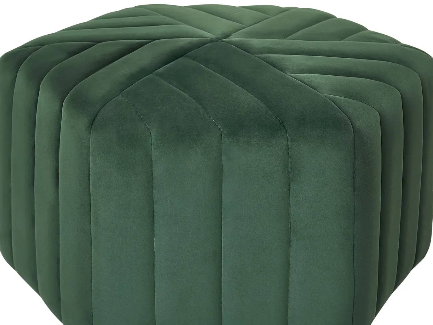 Sale Beliani Pouf MURIETTA Velluto scuro Verde