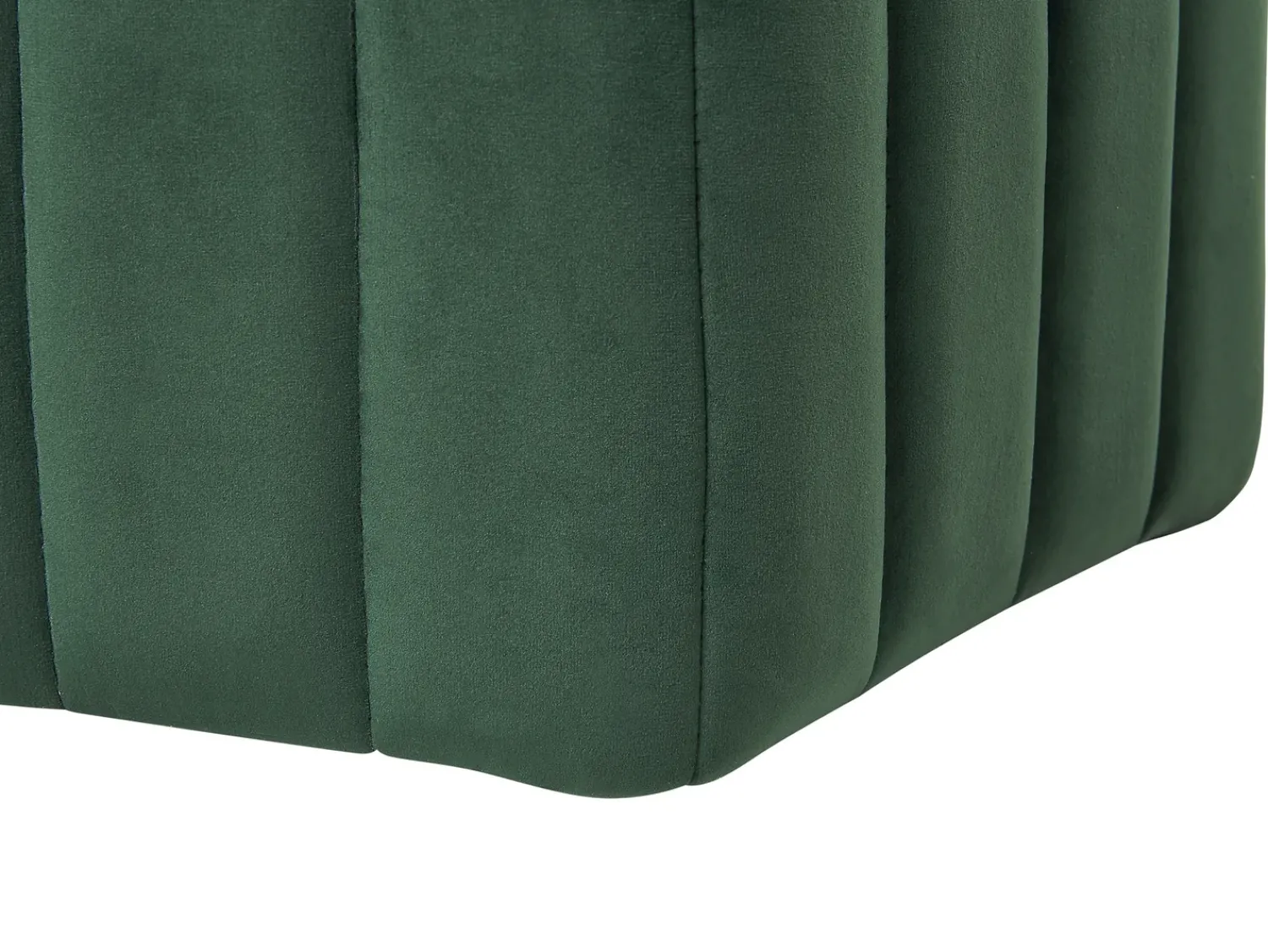 Sale Beliani Pouf MURIETTA Velluto scuro Verde