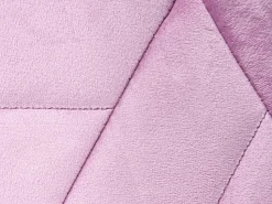 Discount Beliani Pouf MURIETTA Velluto chiaro Viola