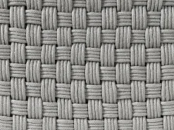 Discount Beliani Pouf NALLI Materiale sintetico Grigio