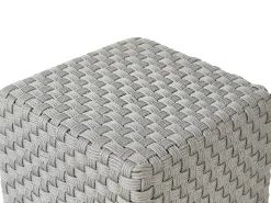 Discount Beliani Pouf NALLI Materiale sintetico Grigio